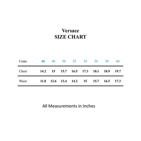 versace plus size|versace dress size chart.